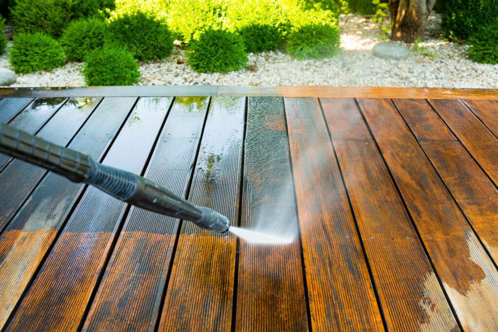 pressure washing